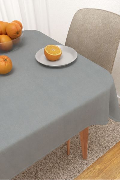 Tischdecke eckig Lysel #3J Avanos in steingrau