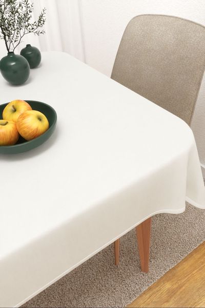 Tischdecke eckig Lysel #3J Avanos in wei