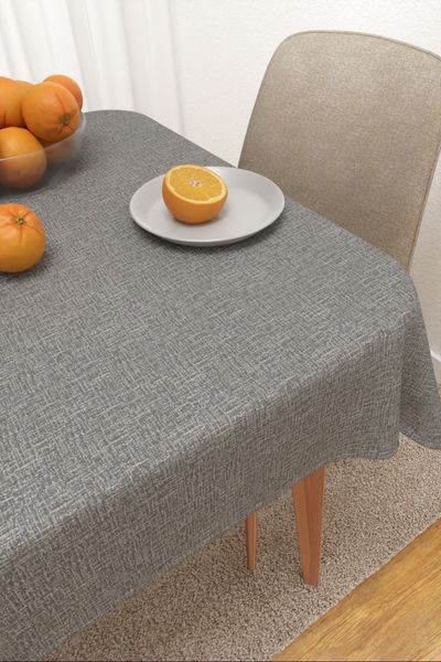 Tischdecke eckig Lysel #3J Basiroa in grau