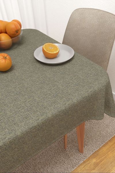 Tischdecke eckig Lysel #3J Bocas in beigegrau