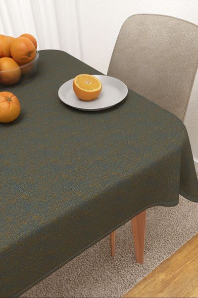 Tischdecke eckig Lysel #3J Bocas in blaugrau