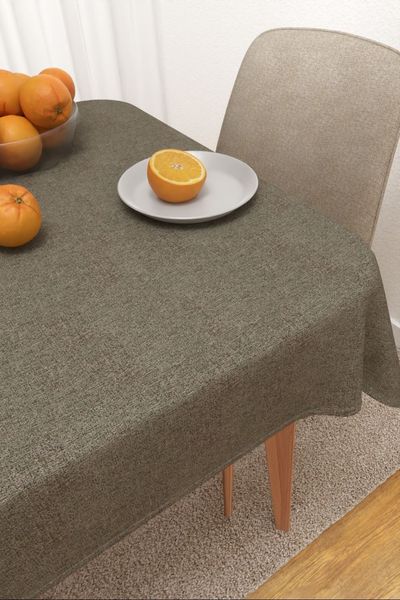 Tischdecke eckig Lysel #3J Bocas in graubeige