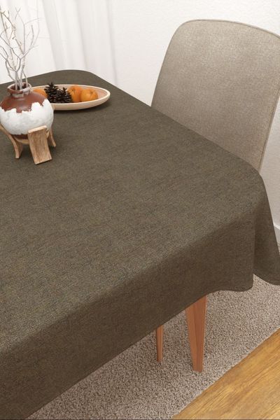 Tischdecke eckig Lysel #3J Bocas in graubraun