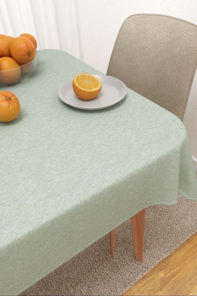 Tischdecke eckig Lysel #3J Bocas in pastellblau