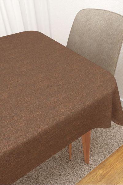 Tischdecke eckig Lysel #3J Bocas in rotgrau