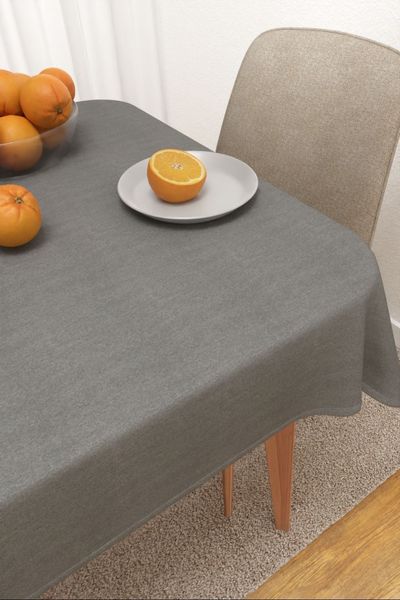 Tischdecke eckig Lysel #3J Cabora in steingrau