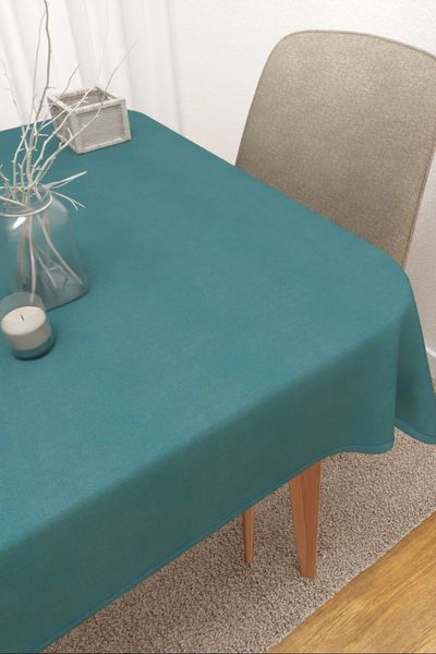 Tischdecke eckig Lysel #3J Cabora in trkis