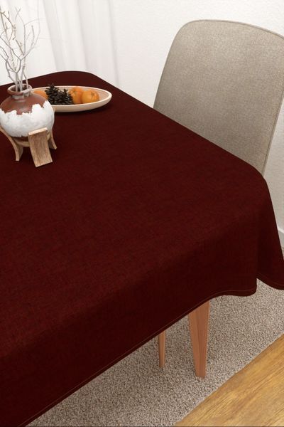 Tischdecke eckig Lysel #3J Cantuja in rotbraun