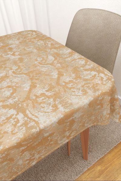 Tischdecke eckig Lysel #3J Carriso in orange