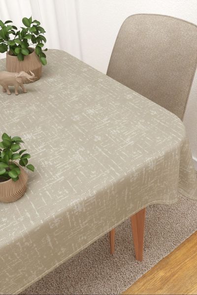 Tischdecke eckig Lysel #3J Caudillo in beige