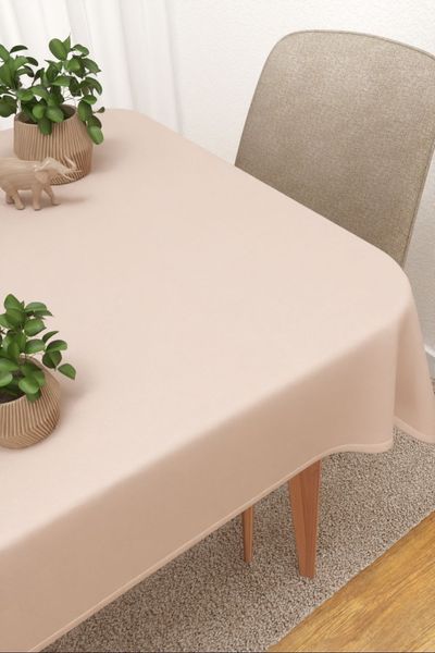 Tischdecke eckig Lysel #3J Enna in zartrosa