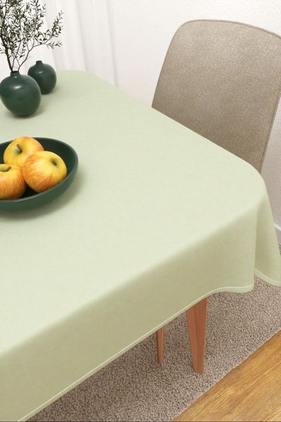 Tischdecke eckig Lysel #3J Masiaca in pastellgrn