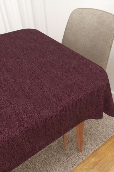 Tischdecke eckig Lysel #3J Matomi in aubergine