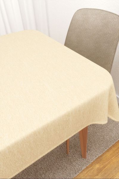 Tischdecke eckig Lysel #3J Matomi in elfenbein