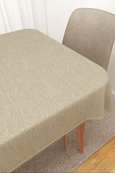 Tischdecke eckig Lysel #3J Matomi in graubeige