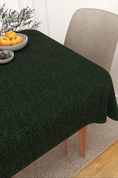 Tischdecke eckig Lysel #3J Matomi in moosgrn