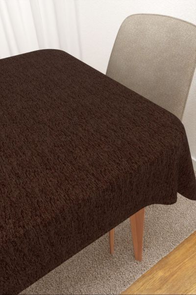 Tischdecke eckig Lysel #3J Matomi in nussbraun