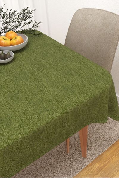 Tischdecke eckig Lysel #3J Matomi in olivgrn
