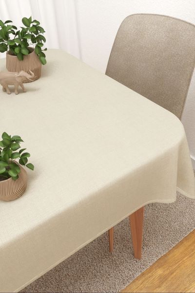 Tischdecke eckig Lysel #3J Mocorito in beige