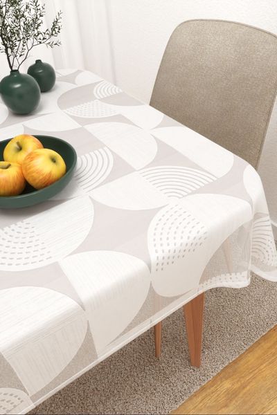 Tischdecke eckig Lysel #3J Nara in Wei