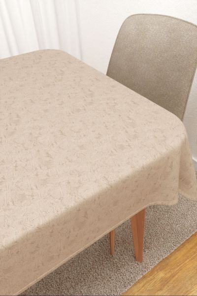 Tischdecke eckig Lysel #3J Rosario in beige
