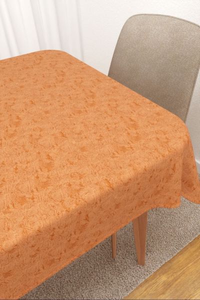 Tischdecke eckig Lysel #3J Rosario in orangegelb