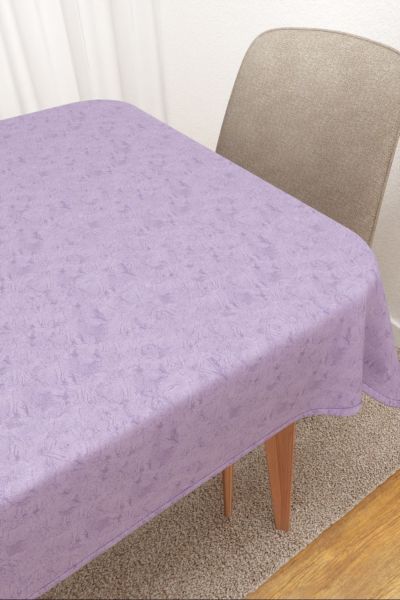 Tischdecke eckig Lysel #3J Rosario in pastelllila