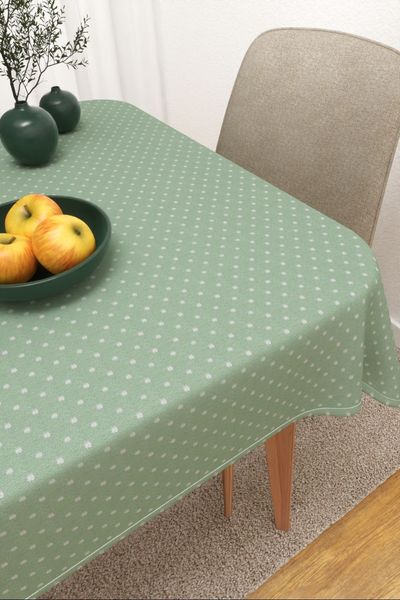 Tischdecke eckig Lysel #3J Santitos in mint