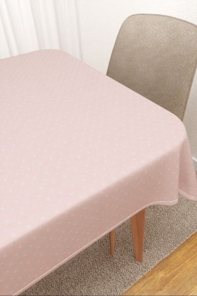 Tischdecke eckig Lysel #3J Santitos in rosa