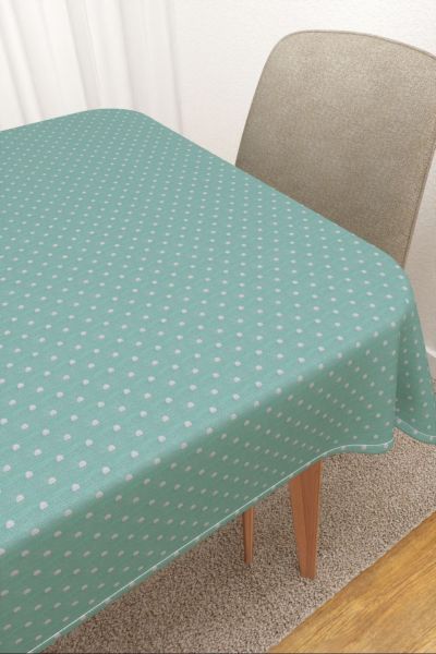 Tischdecke eckig Lysel #3J Santitos in trkis
