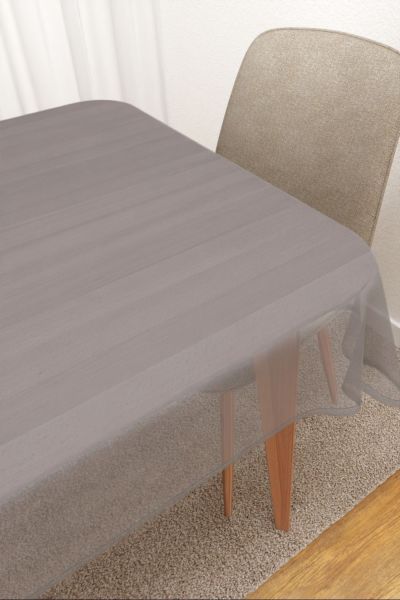 Tischdecke eckig Lysel #3J Satara in blaugrau