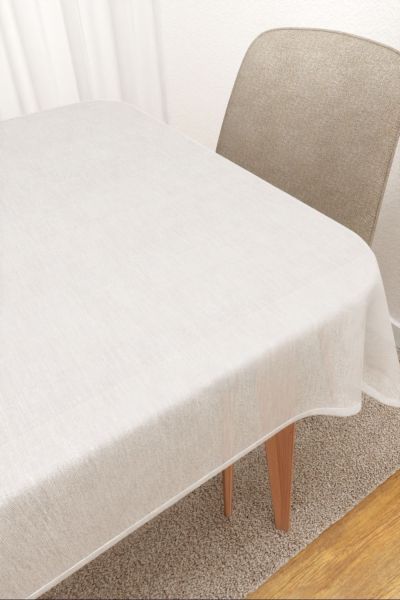 Tischdecke eckig Lysel #3J Severin in cremewei