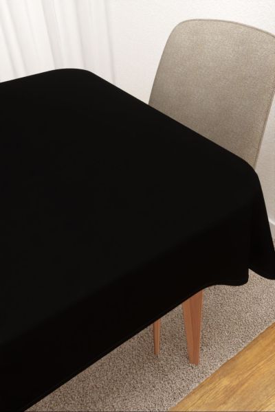 Tischdecke eckig Lysel #3J Thermos in schwarz