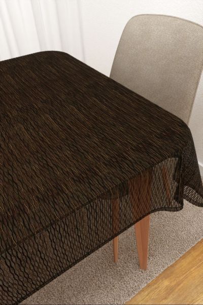 Tischdecke eckig Lysel #3J Yasin in schwarz-rot-gold