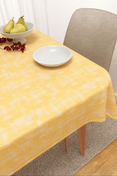 Tischdecke eckig Lysel #3J Yecorato in gelb