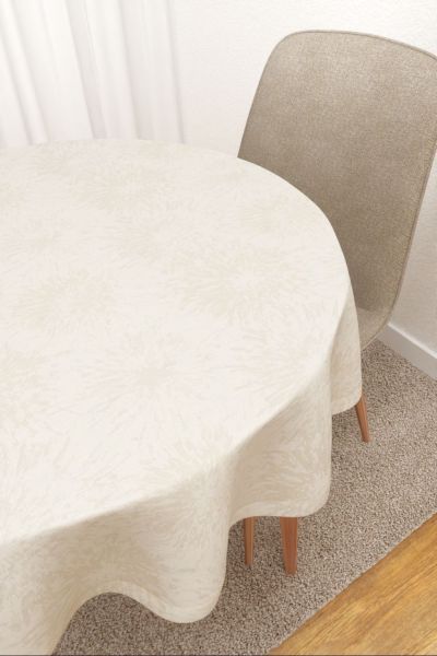Tischdecke rund Lysel #3J Rumorosa in creme