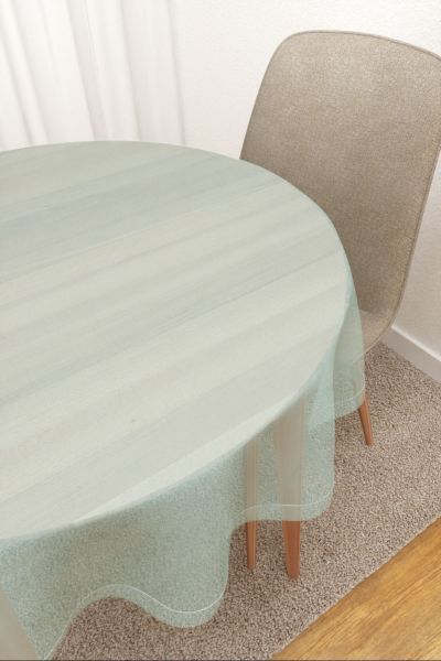 Tischdecke rund Lysel #3J Satara in mint