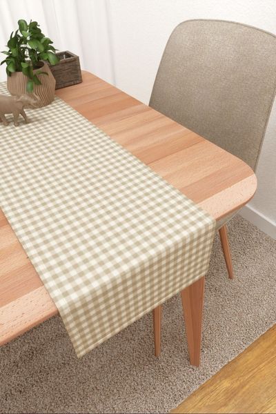 Tischlufer Lysel #3J Alanya in beige