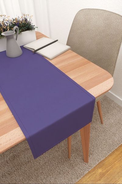 Tischlufer Lysel #3J Colmoa in jeansblau