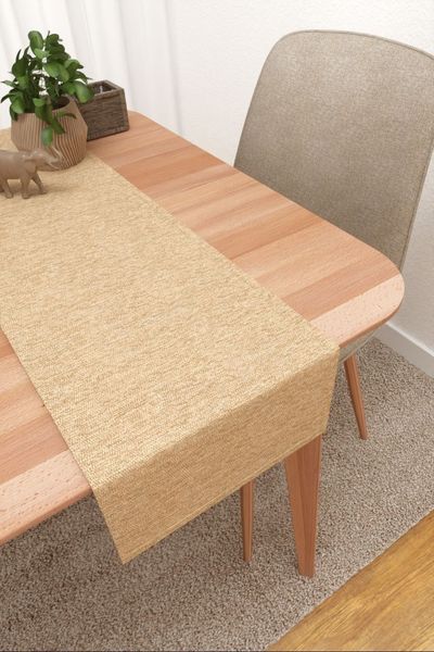 Tischlufer Lysel #3J Matomi in beige