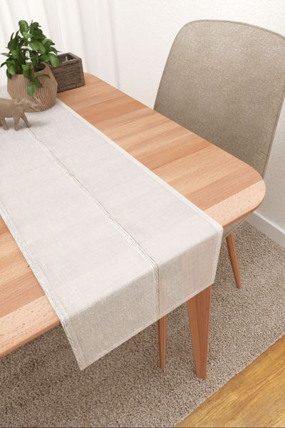 Tischlufer Lysel #3J Nakoni in Beige