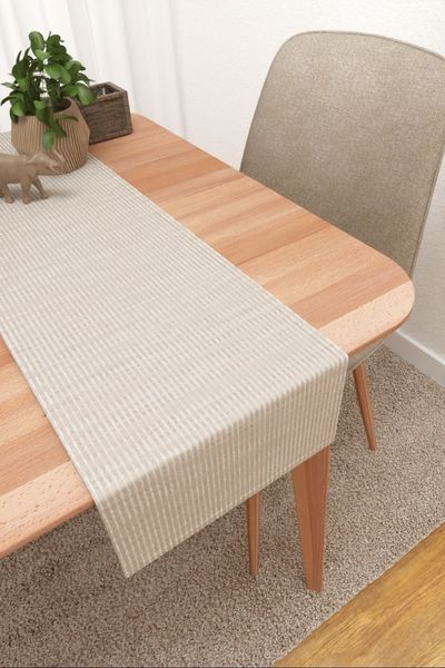 Tischlufer Lysel #3J Niono in Beige