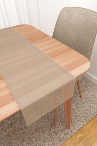 Tischlufer Lysel #3J Satara in beige