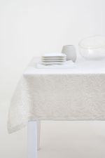 Vorschau Tischdecke Lysel #0N Theben hellgrau