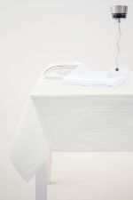 weiß Vorschau Damasttischdecke Lysel #2M Framelous weiß