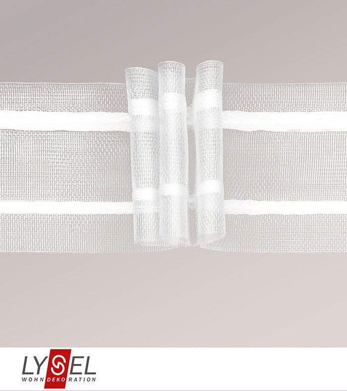 Lysel - Faltenband 1:2 breit