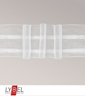 Lysel - Faltenband 1:1,8 breit