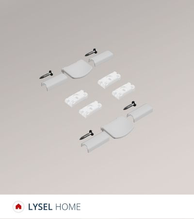 Artikelbild SET - Spannschuhe mit Abdeckkappen und Bediengriffen LYSEL HOME #1W