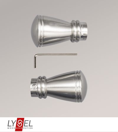 Lysel - 1 Paar Endstcke Konus fr Opal-Stangen