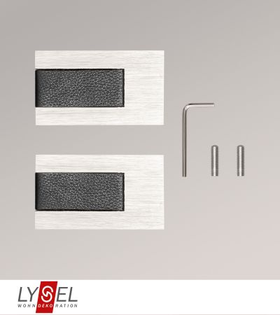 Lysel - 1 Paar Endstcke Stripe fr Coral-Stangen